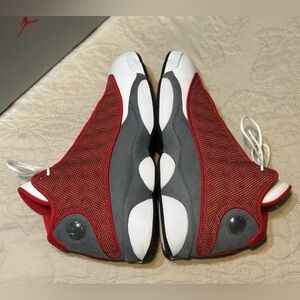 Nike Air Jordan - Men’s Air Jordan 13, Gym Red Flint Grey, OG ALL, Size - 10